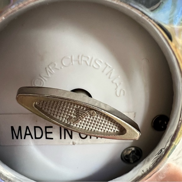 MR. CHRISTMAS Animated TRAIN Porcelain Music Box God Rest Ye Merry Gentleman - Picture 10 of 12